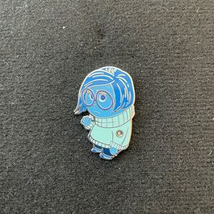 Disney Pixar Sadness Hidden Mickey Enamel Pin